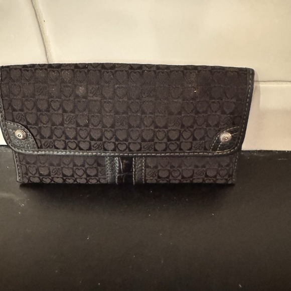 Brighton Wallet For Women Fold over. Black - Picture 1 of 8
